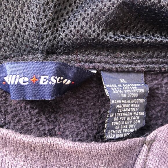 WILLIE ESCO CLASSICO 67 Vintage Navy Hoodie Sweatshirt XL RARE - Picture 4 of 17